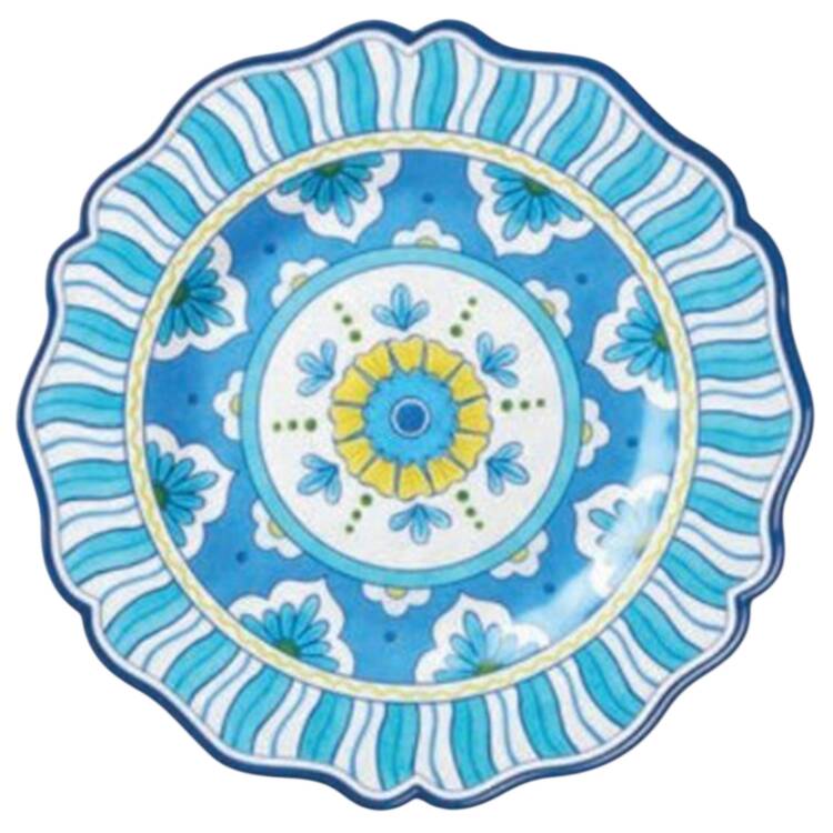 Porto Melamine 14" Round Platter