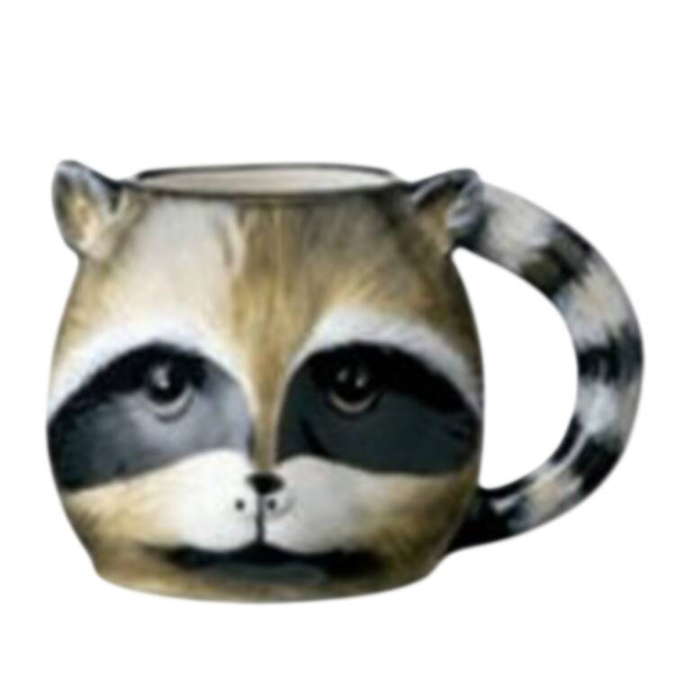 Winter's Cabin Figural Mug