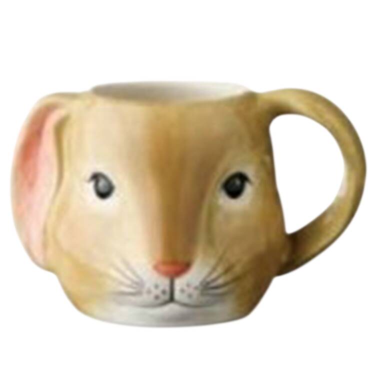 Winter's Cabin Figural Mug