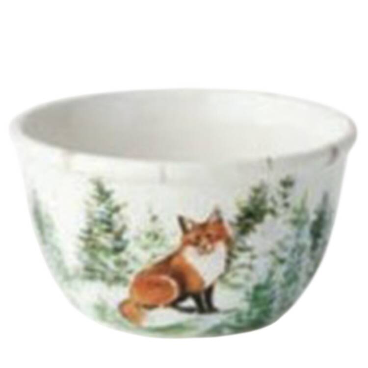 Winter's Cabin Individual Ice Cream/Dessert Bowl