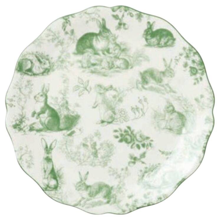 Le Jardin 13" Round Platter