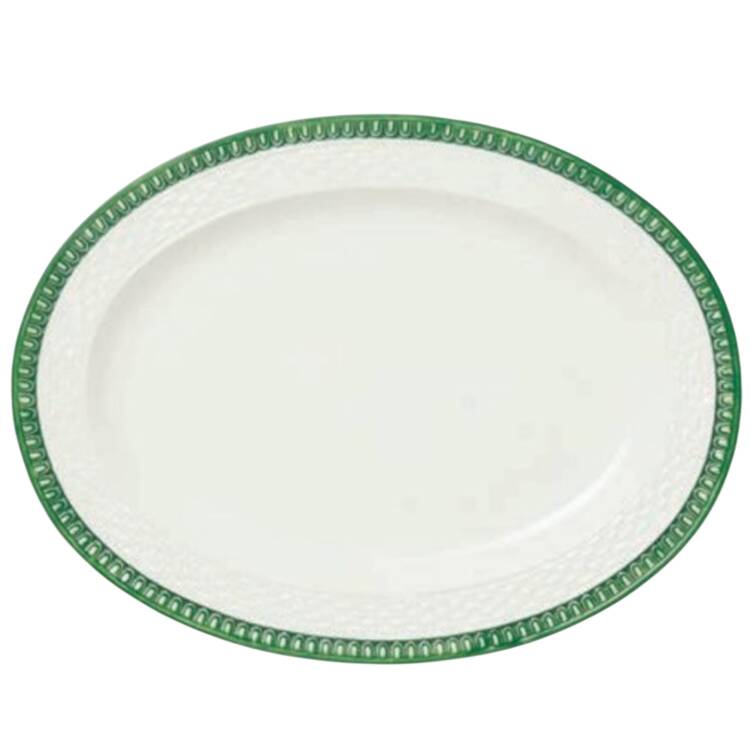 Le Jardin 16" Oval Serving Platter