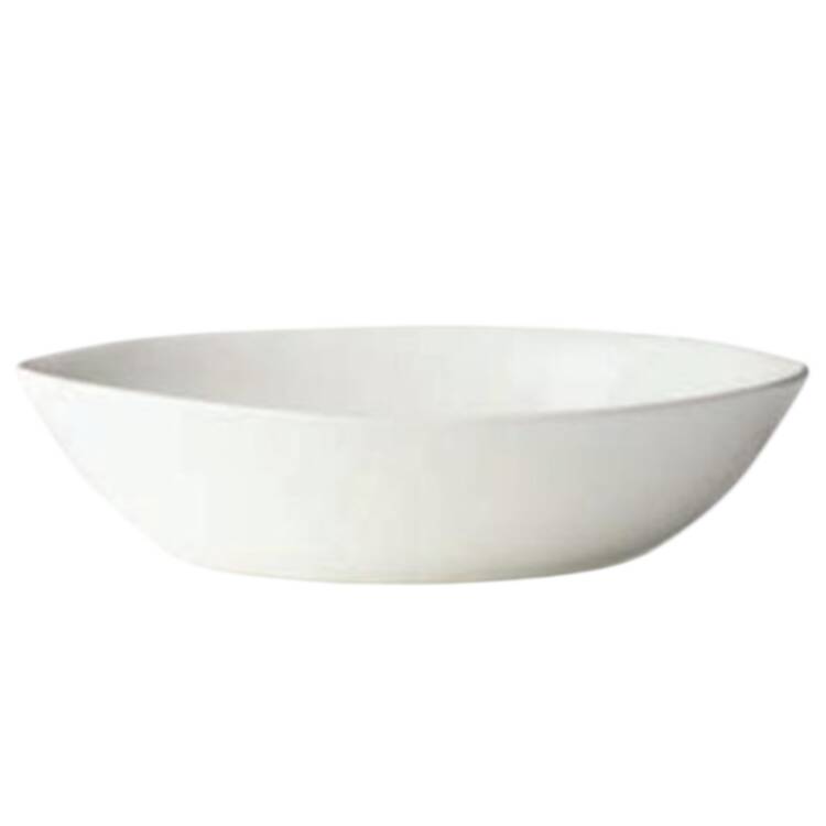 Linen Cream 13" Round Serving Bowl