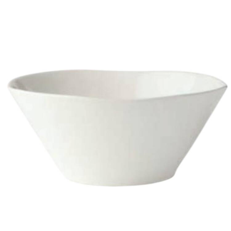 Linen Cream 10" Round Deep Bowl