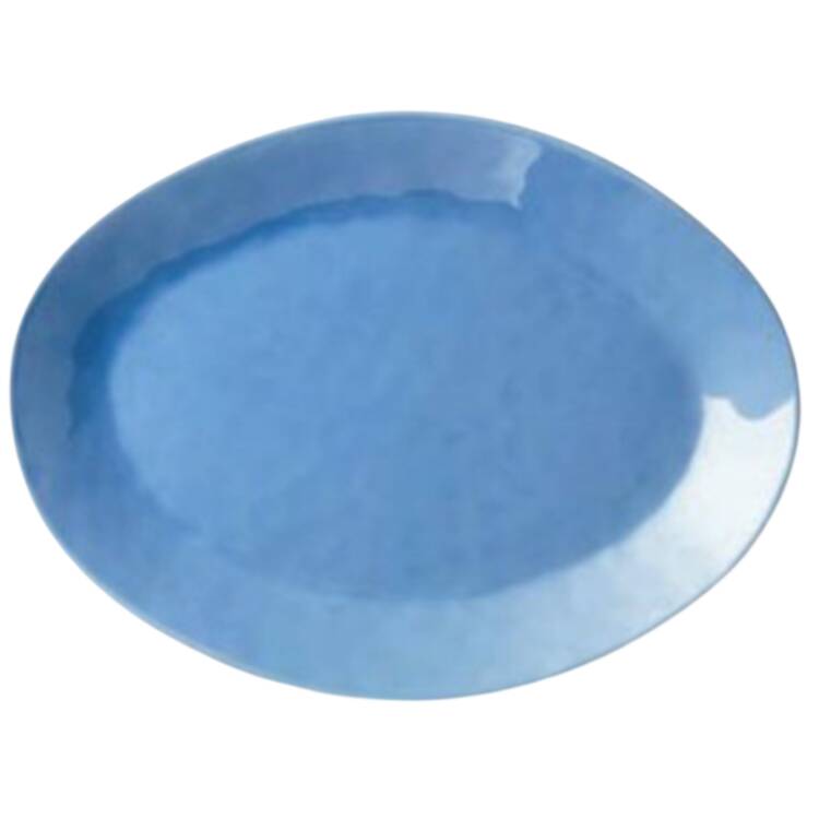 Cloudy Sky 16" Oval Serving Platter