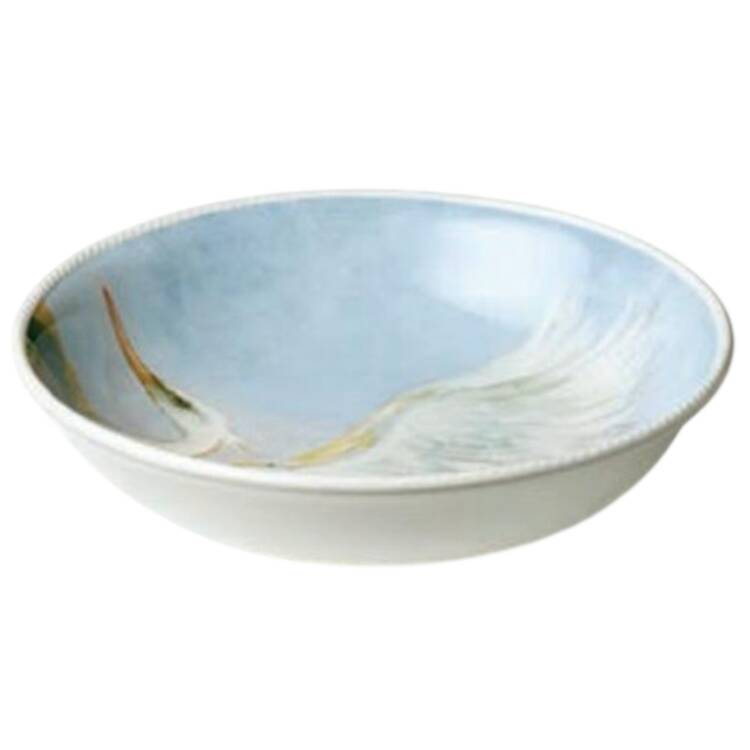 Coastal Birds 13" Round Serving Bowl