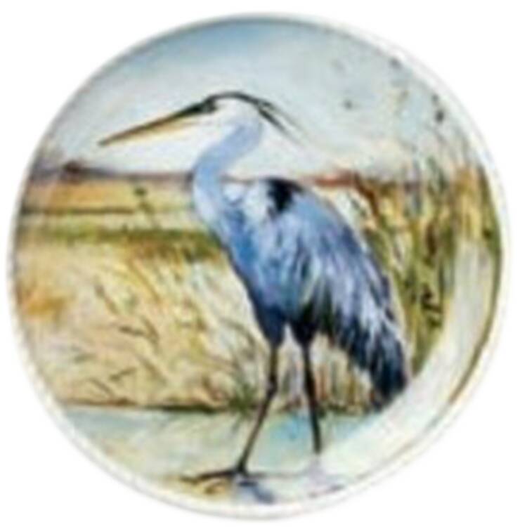 Coastal Birds Dinner Plate