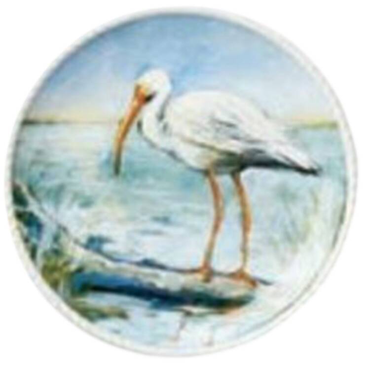Coastal Birds Canape Plate