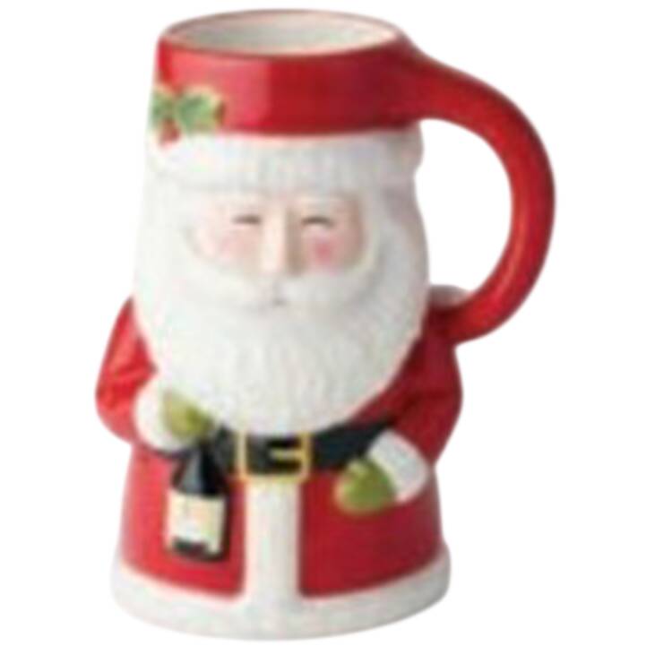 Santa's Delight Figural Mug