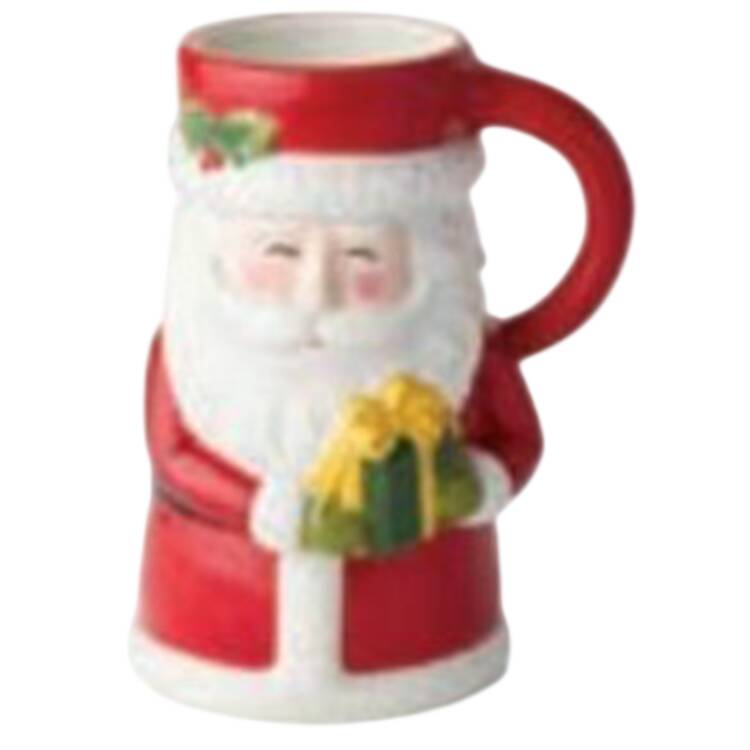Santa's Delight Figural Mug