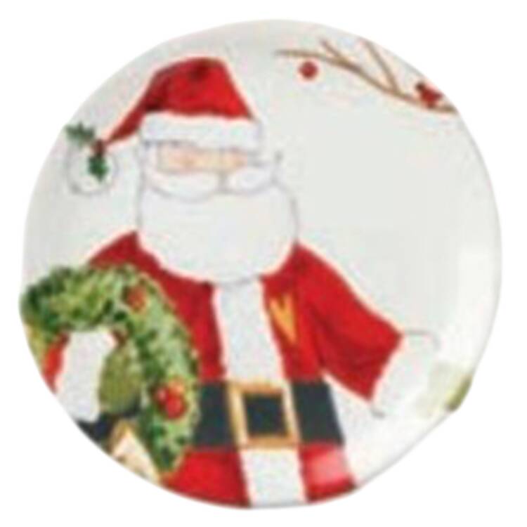 Santa's Delight Dessert Luncheon Plate