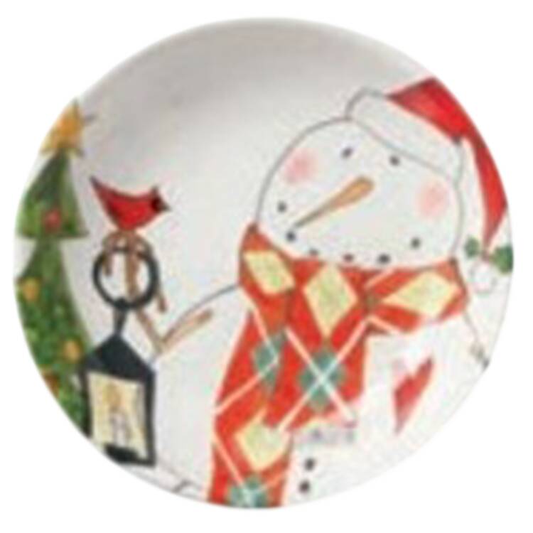 Snowman Delight Individual Pasta Bowl