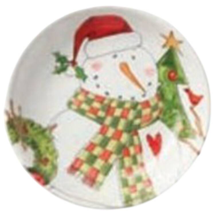 Snowman Delight Individual Pasta Bowl