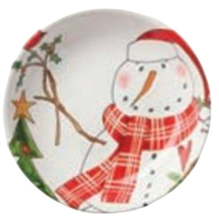 Snowman Delight Individual Pasta Bowl