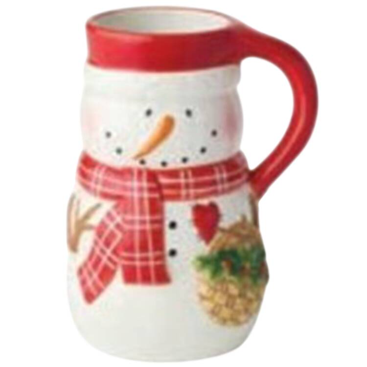 Snowman Delight Figural Mug