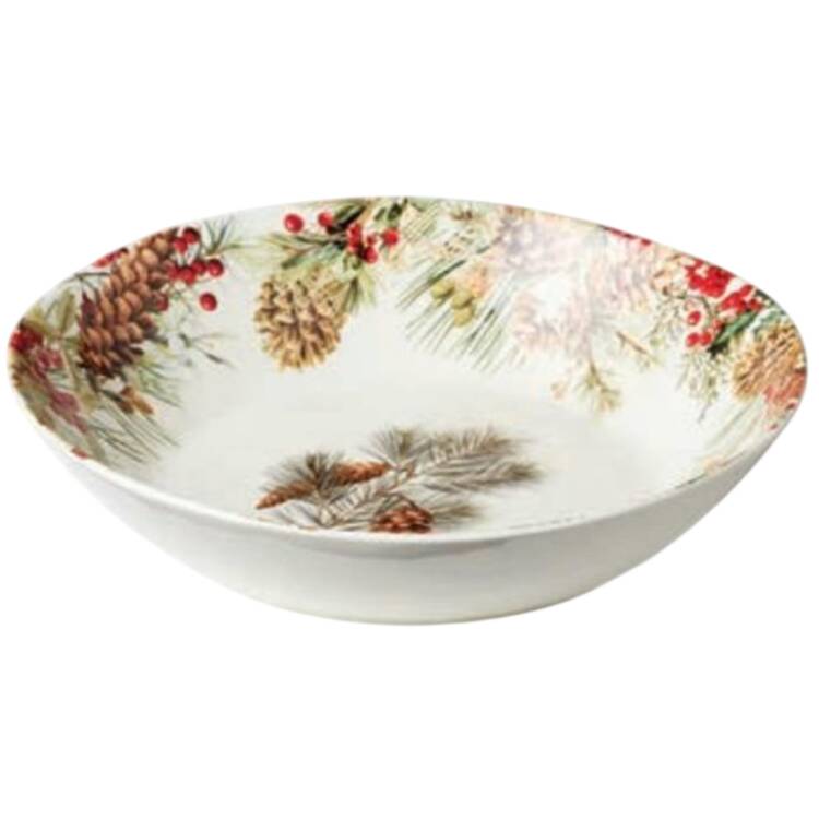 Woodland 13" Round Serving Bowl