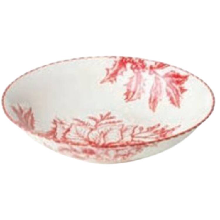 Crimson Noel 12" Round Serving Bowl