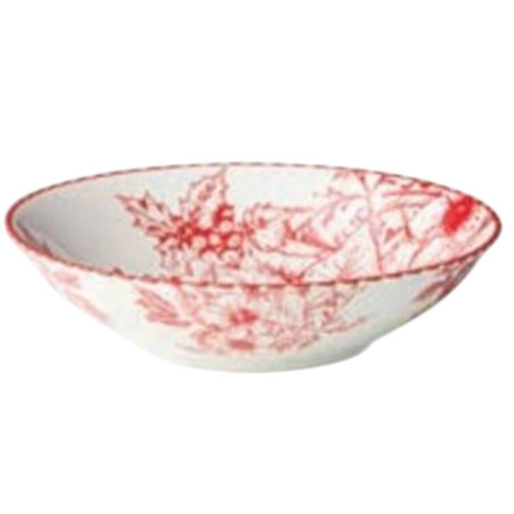 Crimson Noel 9" Individual Pasta Bowl