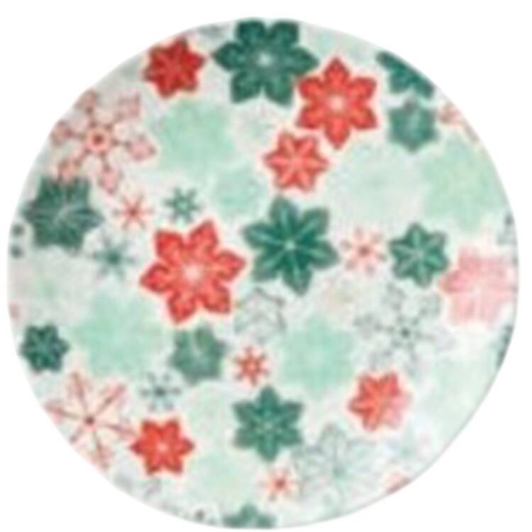 Holiday Spruce Salad Plate