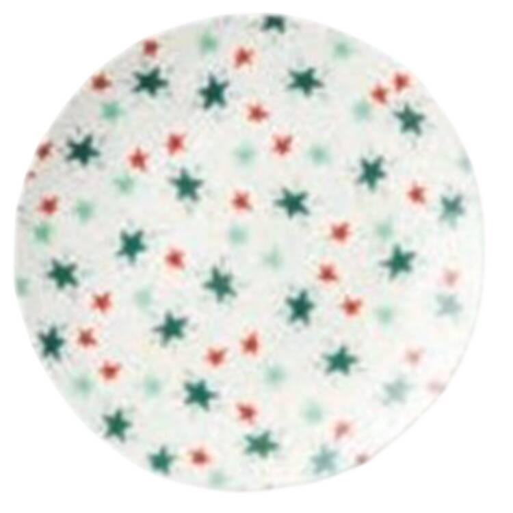 Holiday Spruce Salad Plate