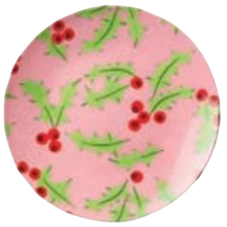 Scarlet Ribbon Dinner Plate