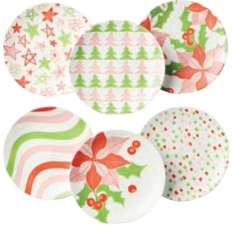 Scarlet Ribbon Canape Plate