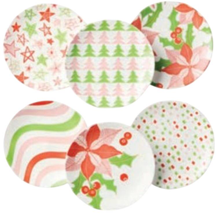 Scarlet Ribbon Canape Plate