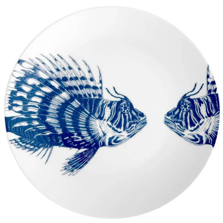 Spiky Fish Blue by Caskata