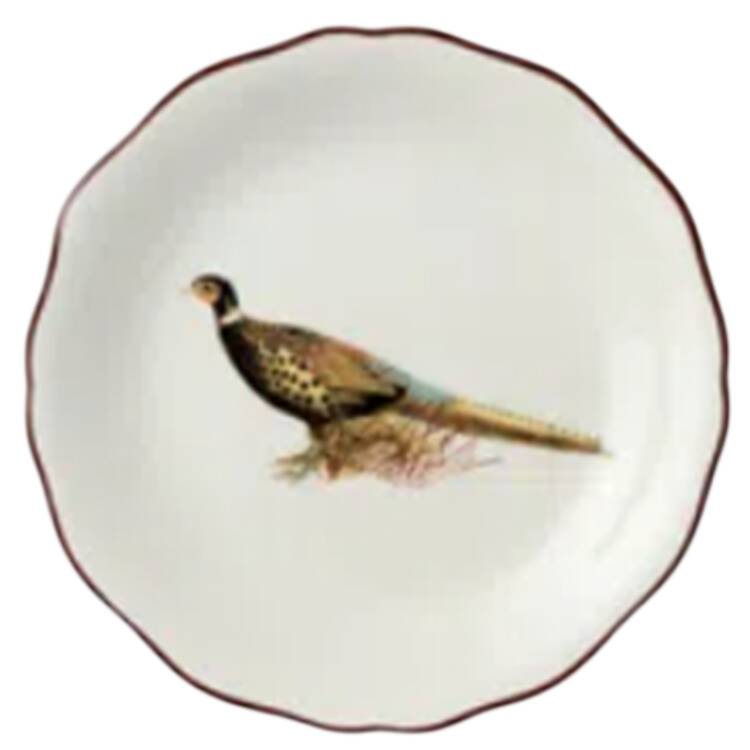 Pheasant Grove Canape Plate