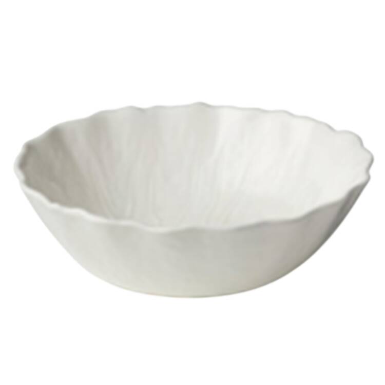 Le Jardin White Cabbage Coupe Soup Bowl by Certified International