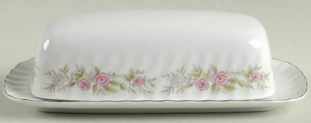 Teahouse Rose 1/4 Lb Covered Butter