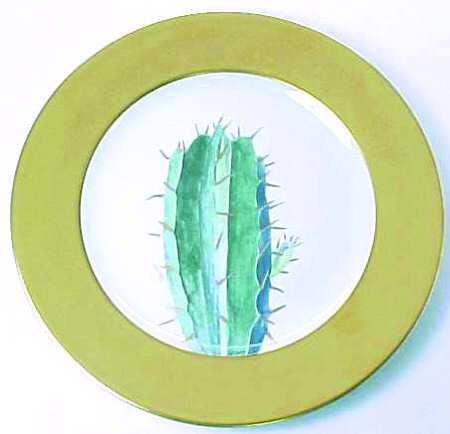 Cactus Salad Plate