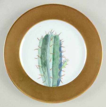 Cactus Salad Plate