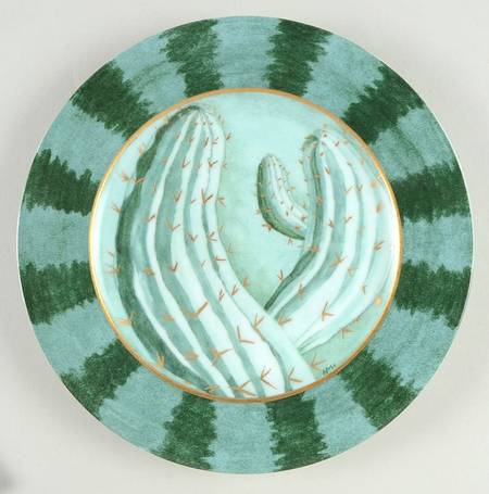 Cactus Salad Plate
