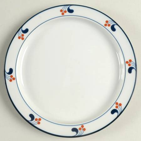 Aalborg (Red Berries) Bread & Butter Plate