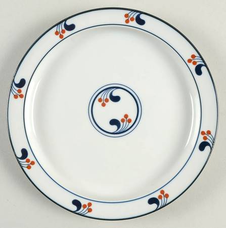 Aalborg (Red Berries) Bread & Butter Plate