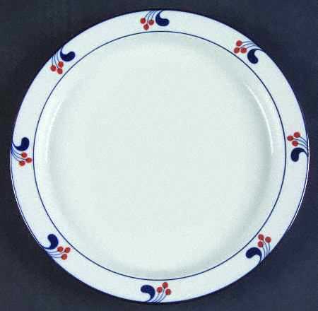 Aalborg (Red Berries) Accent Salad Plate