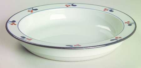 Aalborg (Red Berries) Rim Soup Bowl