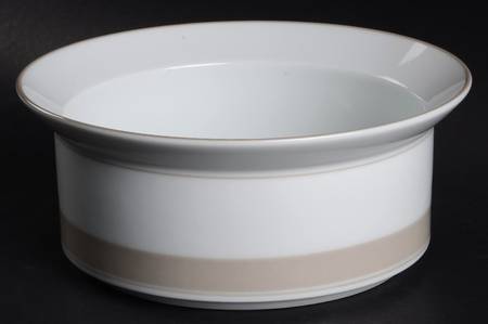 Adagio Taupe 8" Round Vegetable Bowl