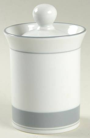 Allegro Grey Sugar Bowl & Lid