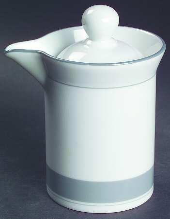 Allegro Grey Creamer & Lid
