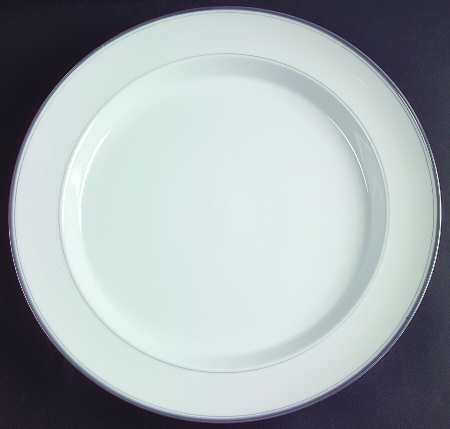 Allegro Grey 13" Chop Plate (Round Platter)