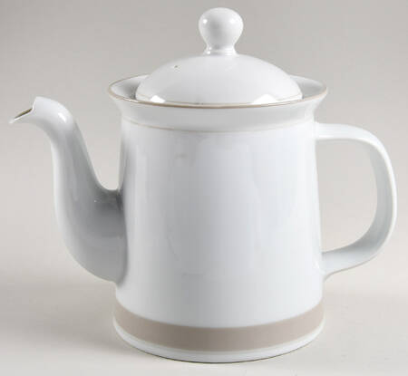 Allegro Taupe Coffee Pot & Lid