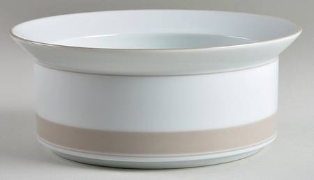 Allegro Taupe 7" Round Vegetable Bowl