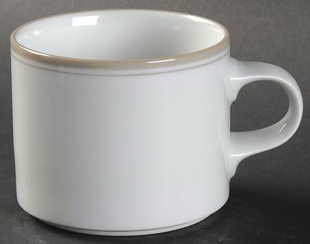 Allegro Taupe Flat Cup