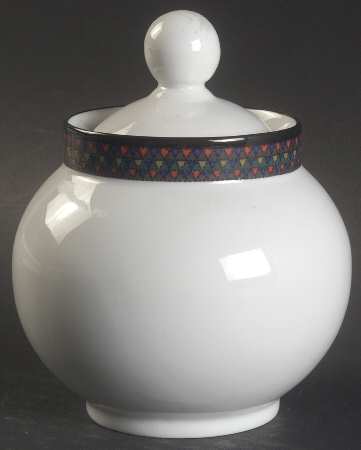 Amish Shadow Sugar Bowl & Lid