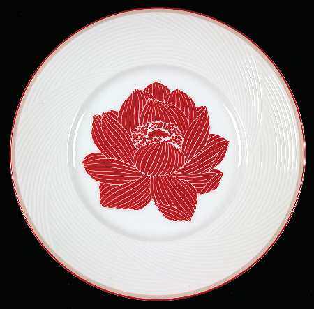 Bamboo Salad Plate