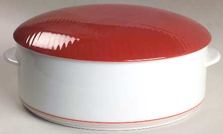 Bamboo 2 Qt Round Covered Casserole