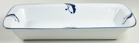 Bayberry Blue (Japan, Portugal) 12" Rectangular Baker