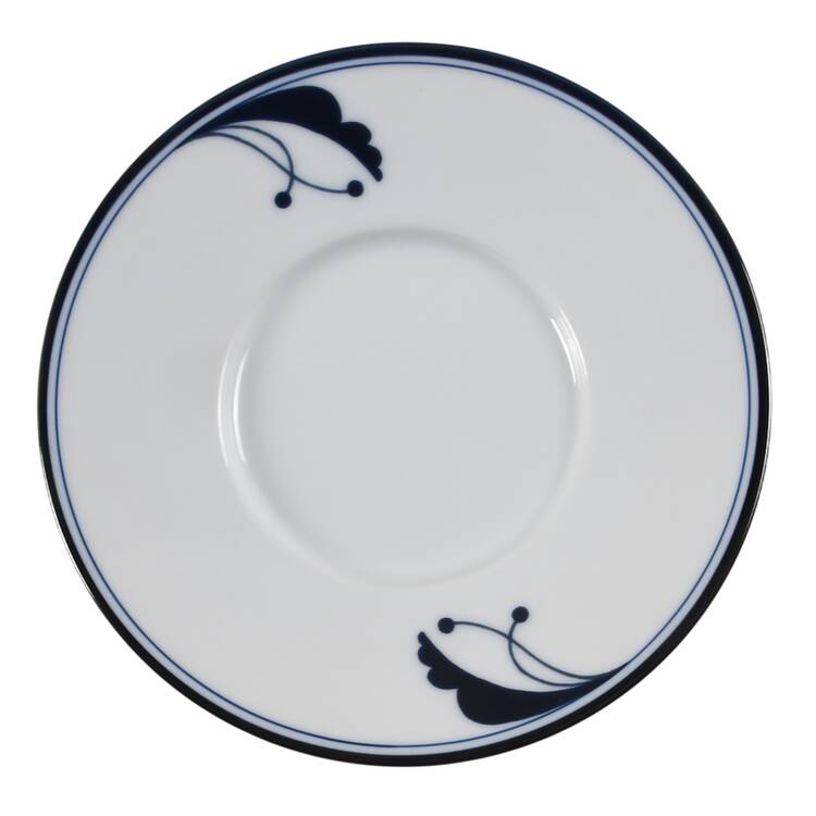 Bayberry Blue (Japan, Portugal) Saucer for Flat Cup